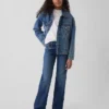 Kids Low Rise Relaxed Straight Jeans