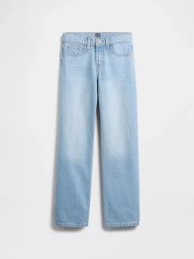 Kids Low Rise Straight Jeans