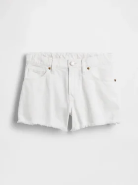 Kids Low Rise Stride Denim Shorts