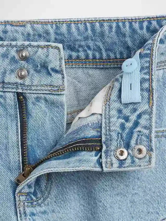 Kids Low Rise Stride Denim Shorts