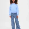 Kids Low Rise Stride Wide-Leg Jeans