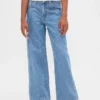 Kids Low Rise Stride Wide-Leg Jeans