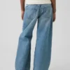 Kids Low Rise Stride Wide-Leg Jeans