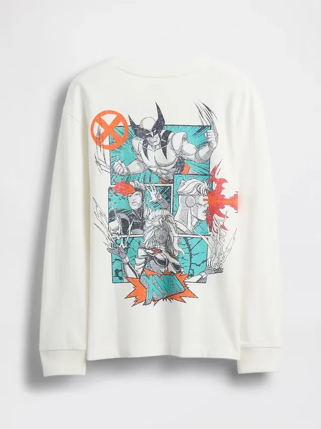 Kids Marvel Relaxed Graphic T-Shirt