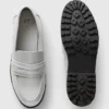Kids Metallic Loafers