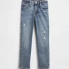 Kids Mid Rise Girlfriend Jeans