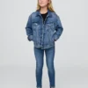 Kids Mid Rise Pull-On Jeggings