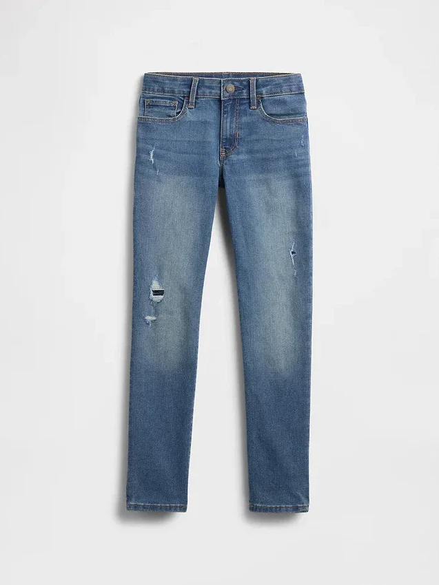 Kids Mid Rise Super Skinny Jeans