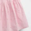 Kids Mixed Media Tiered Tank Dress