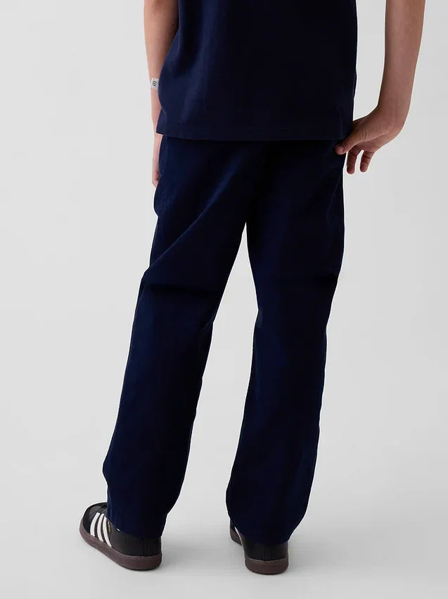 Kids Modern Uniform Loose Khakis
