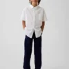 Kids Modern Uniform Relaxed Straight Khakis