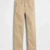 Kids Modern Uniform Relaxed Straight Khakis