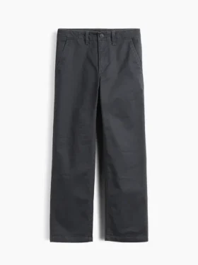 Kids Modern Uniform Relaxed Straight Khakis