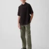 Kids Modern Uniform Relaxed Straight Khakis