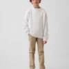 Kids Modern Uniform Slim Khakis