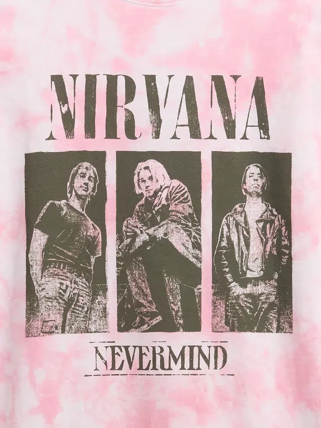 Kids Nirvana Oversized T-Shirt