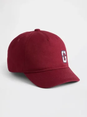 Kids Organic Cotton Logo Baseball Hat