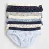 Kids Organic Stretch Cotton Bikini Briefs (5-Pack)