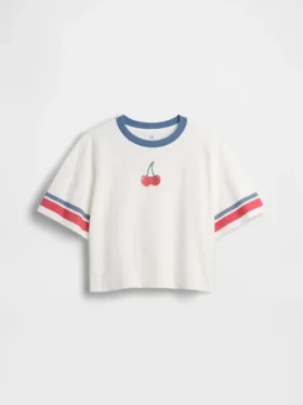 Kids Oversized Boxy Graphic T-Shirt