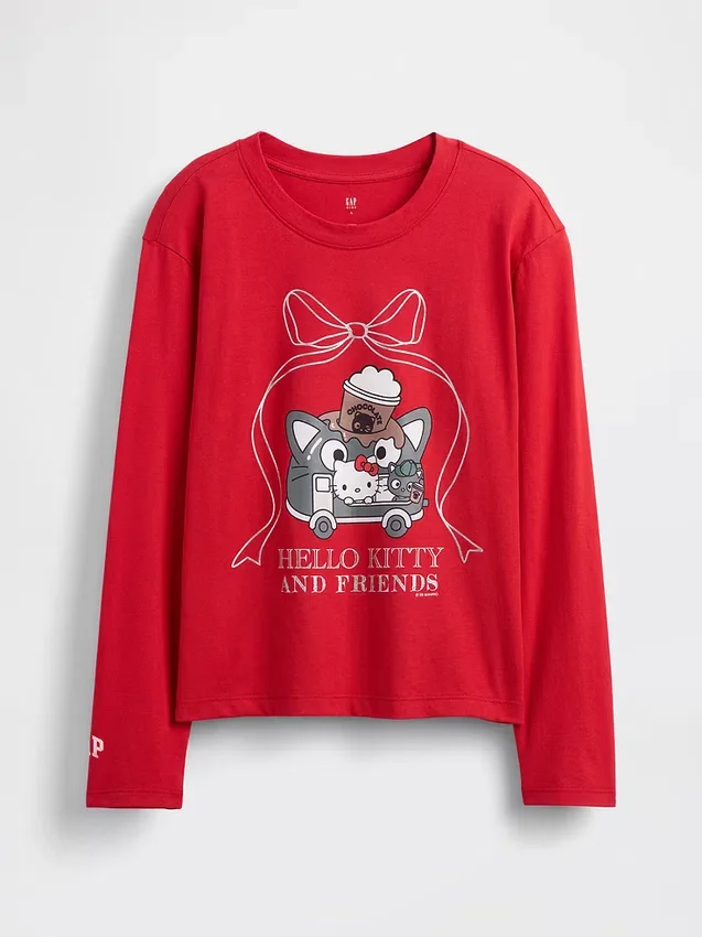 Kids Oversized Graphic T-Shirt