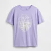 Kids Oversized Tunic Graphic T-Shirt