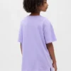 Kids Oversized Tunic Graphic T-Shirt