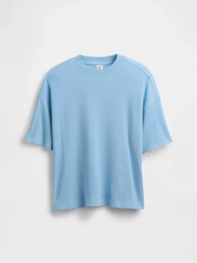 Kids Oversized Waffle T-Shirt