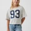Kids Oversized Wide-Neck T-Shirt