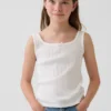 Kids Pointelle Tank Top