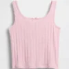Kids Pointelle Tank Top