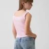 Kids Pointelle Tank Top