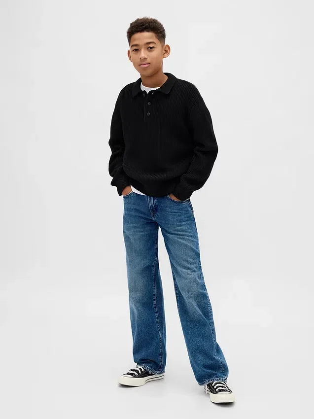 Kids Polo Sweater