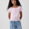 Kids Raglan Henley T-Shirt