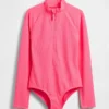 Kids Rash Guard One-Piece Swimsuit