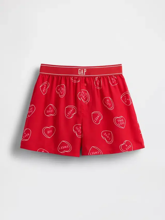 Kids Recycled Flannel Pj Boxer Shorts