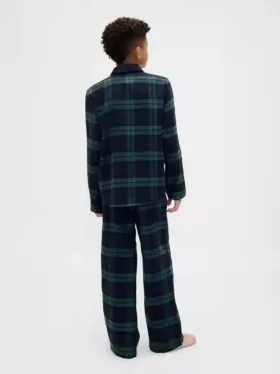 Kids Recycled Flannel Pj Set