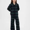 Kids Recycled Flannel Pj Set