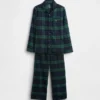 Kids Recycled Flannel Pj Set