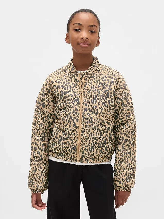 Kids Recycled Lightweight Quilted Puffer Jacket