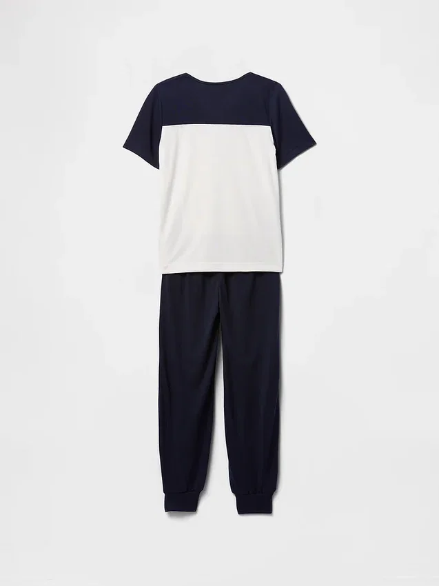 Kids Recycled Pj Jogger Set