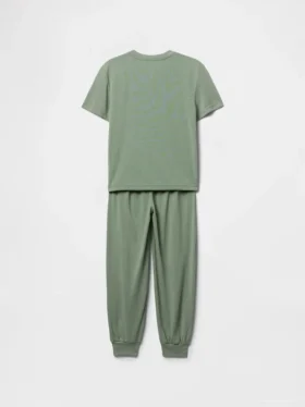 Kids Recycled Pj Jogger Set