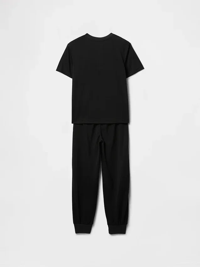 Kids Recycled Pj Jogger Set