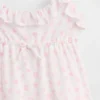Kids Recycled Pj Ruffle Cami Short Set