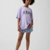 Kids Recycled Pj Short Set