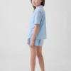 Kids Recycled Pj Short Set