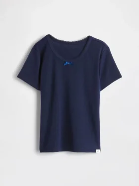 Kids Recycled Pointelle Pj T-Shirt