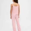 Kids Recycled Pointelle Tank Pj Set