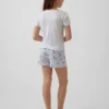 Kids Recycled Rib Pj Short Set
