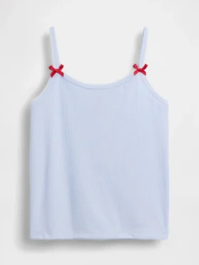 Kids Recycled Rib Pj Tank Top
