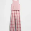 Kids Recycled Tank Pj Set